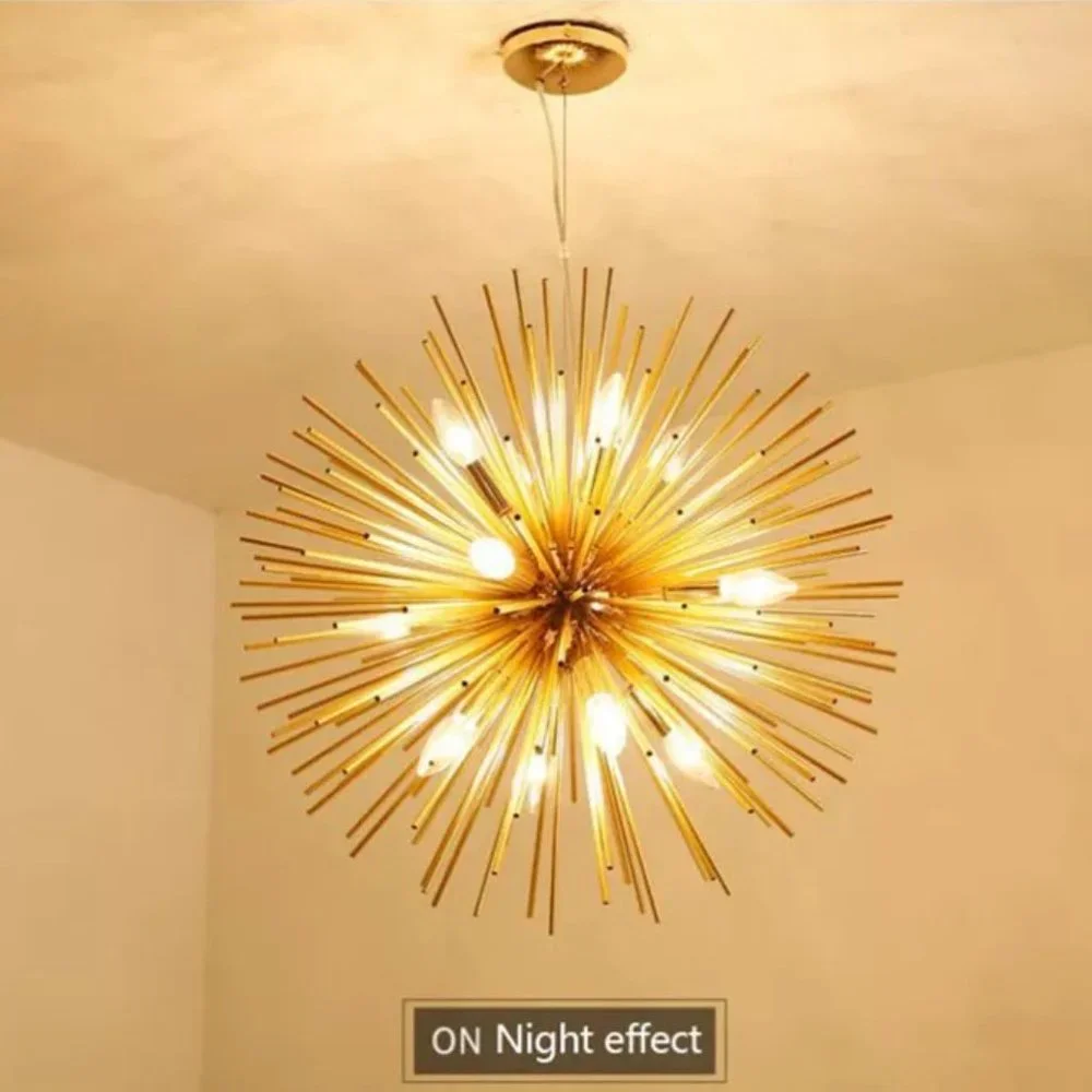 Dandelion Chandelier Nordic Spark Ball Starburst Sputnik Modern Contemporary Art